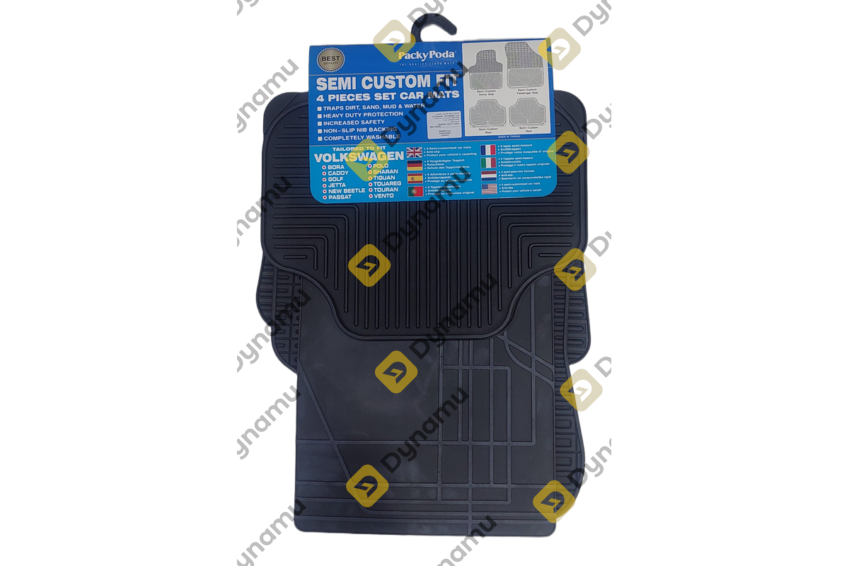  Volkswagen 4-piece car floor mat set
